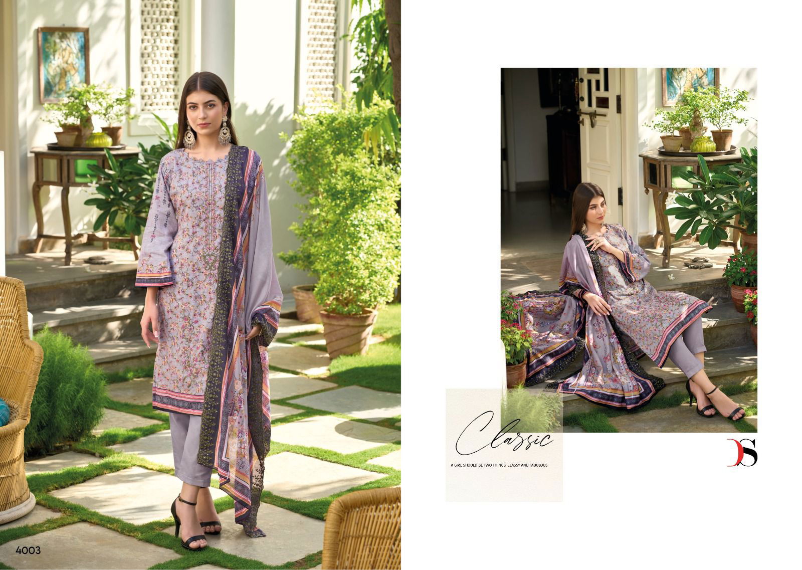 Bin Saeed lawn 4 by Deepsy Printed Suits Catalog